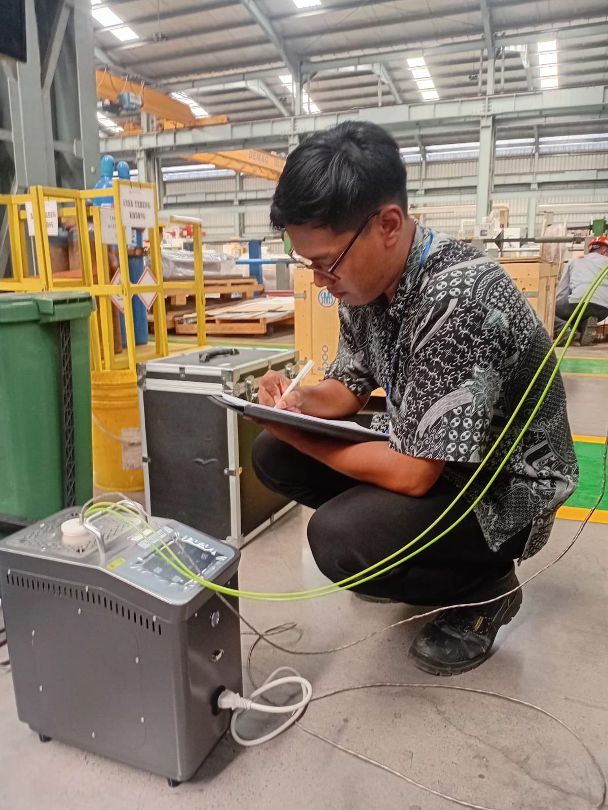 kalibrasi alat laboratorium PT Equal Mandiri Indonesia