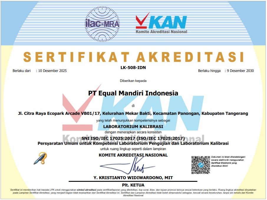 Sertifikat Akreditasi
