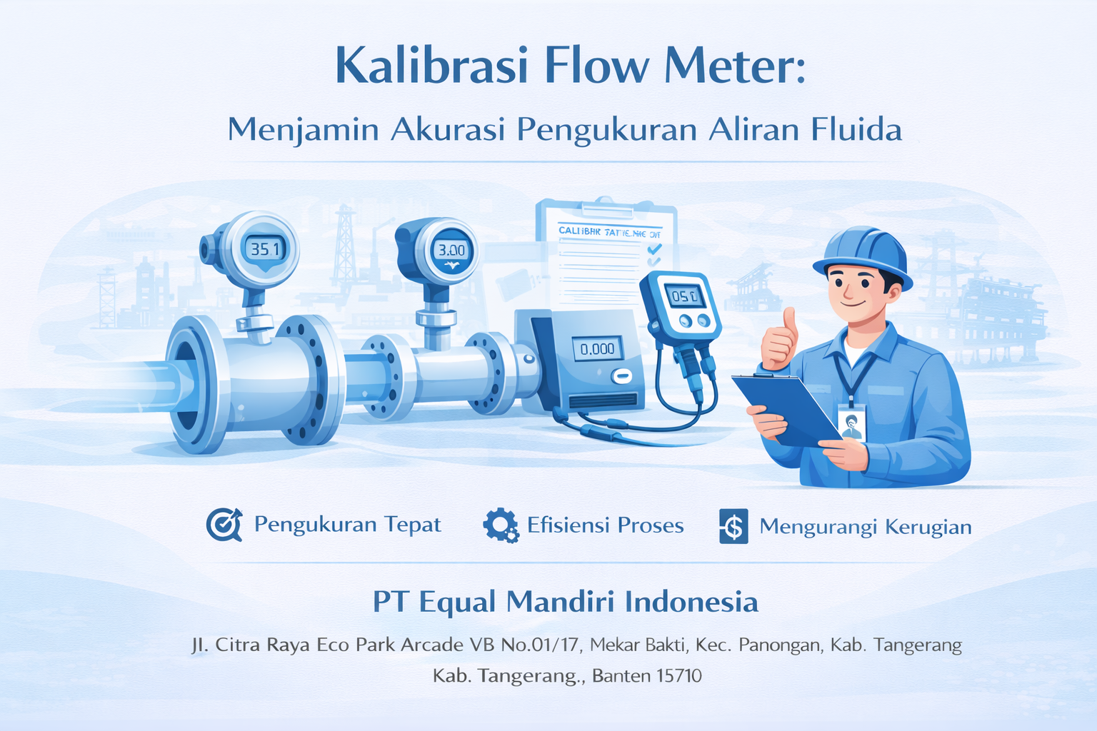 KalibrasI Flow Meter: Menjamin Akurasi Pengukuran Aliran Fluida. Pengukuran Tepat, Efisiensi Proses, Mengurangi kerugian.