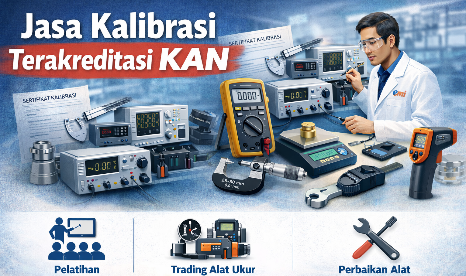 Jasa Kalibrasi Jabodetabek Akreditasi, Equal Mandiri Indonesia