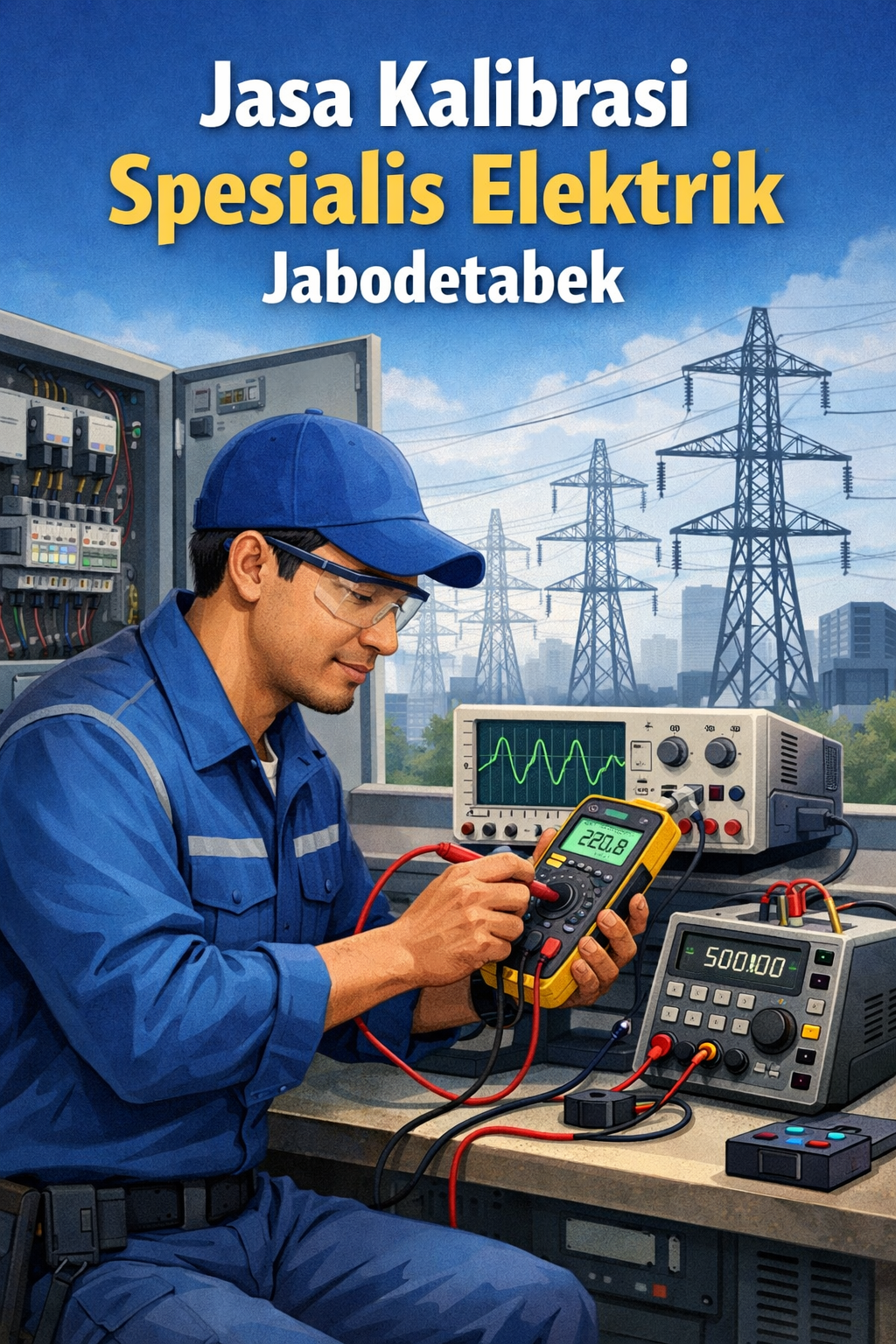 Jasa Kalibrasi Spesialis elektrik, jabodetabek, kalibrasi, equal mandiri indonesia, multimeter, DMM, AC/DC