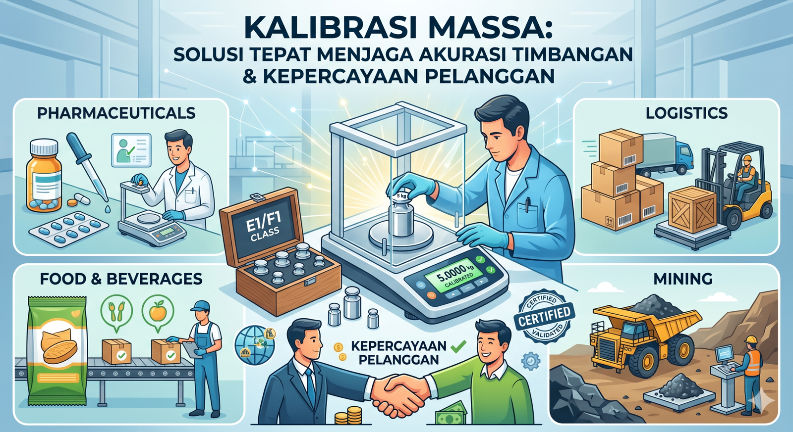 kalibrasi massa, pt equal mandiri indonesia, jasa kalibrasi, kalibrasi jabodetabek